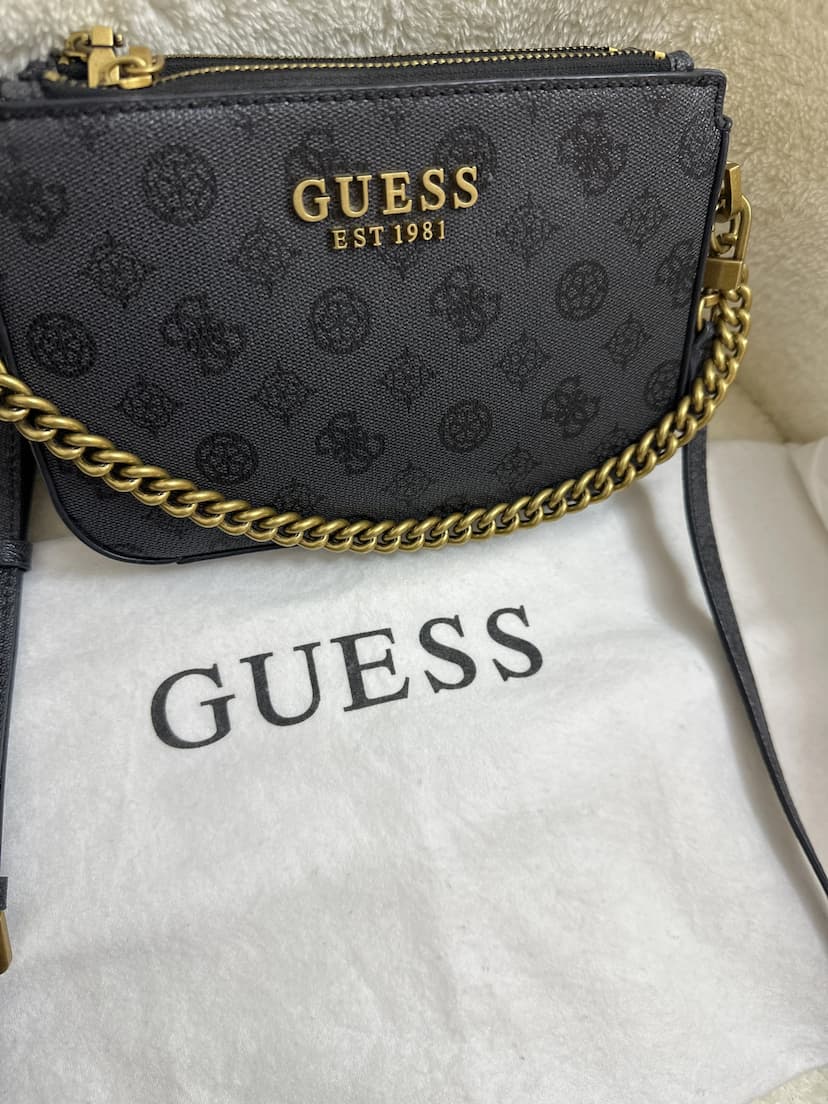 Guess Label Print Bag