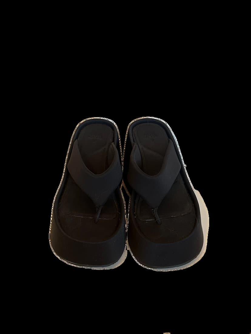 Zara Platform Slippers