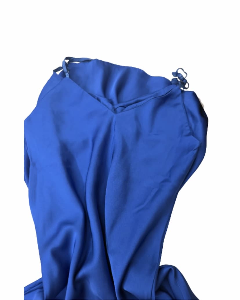 Blue dress
