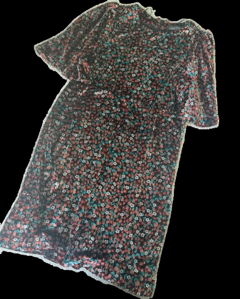 Zara flower dress