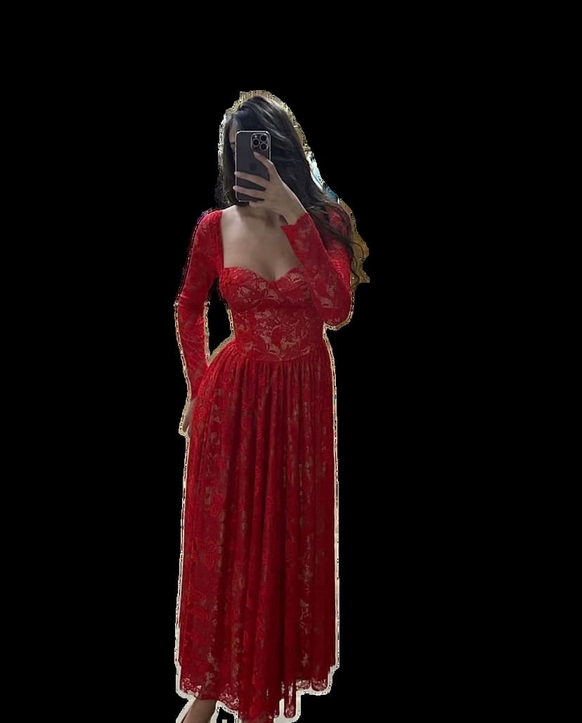 Red Gown Dress