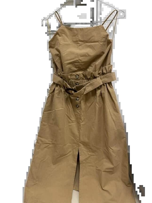 Fustan ngjyre Kamel