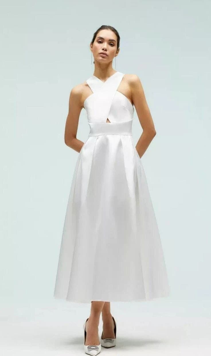 Coast White Gown Dress